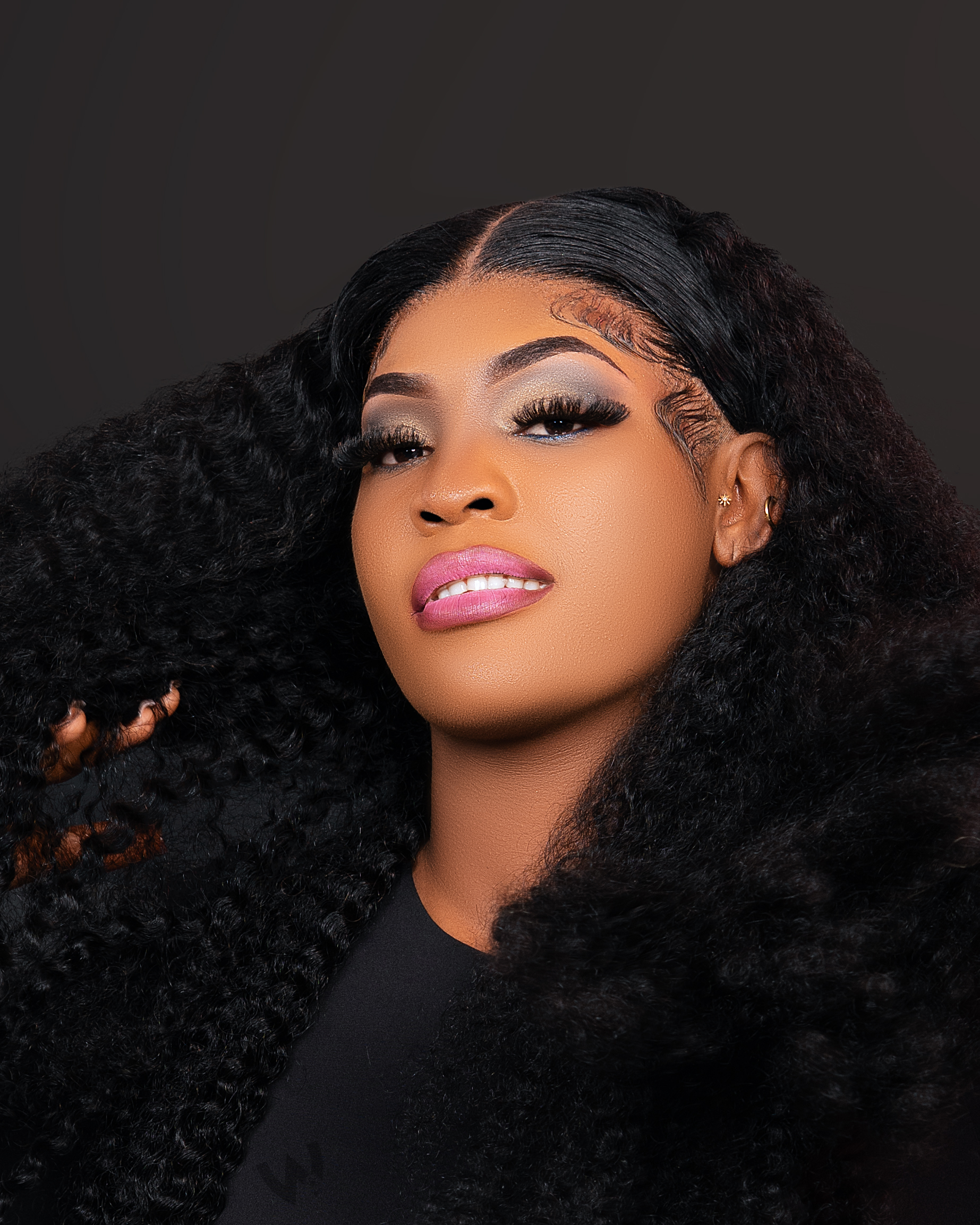 Studio birthday portrait