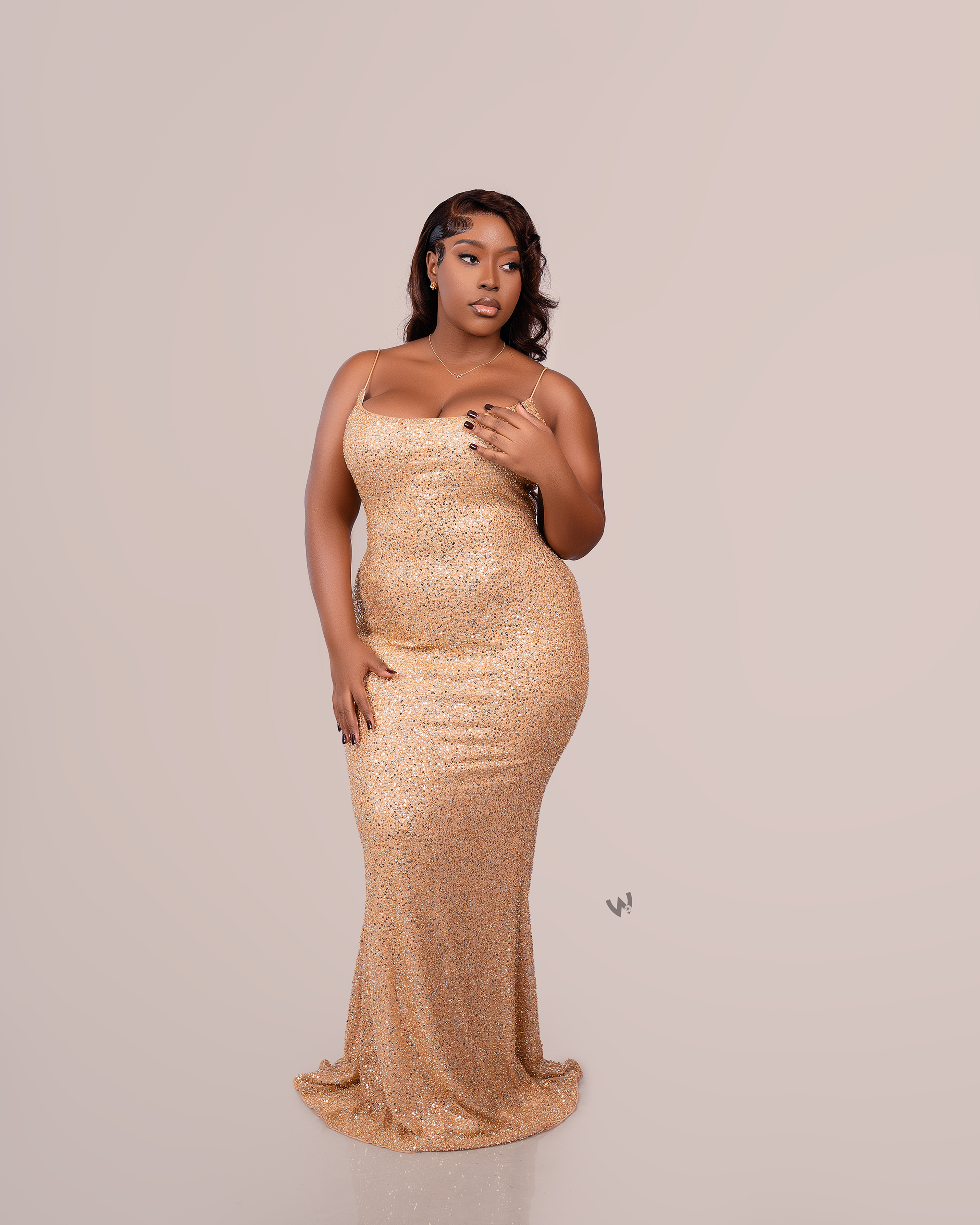 Studio birthday portrait